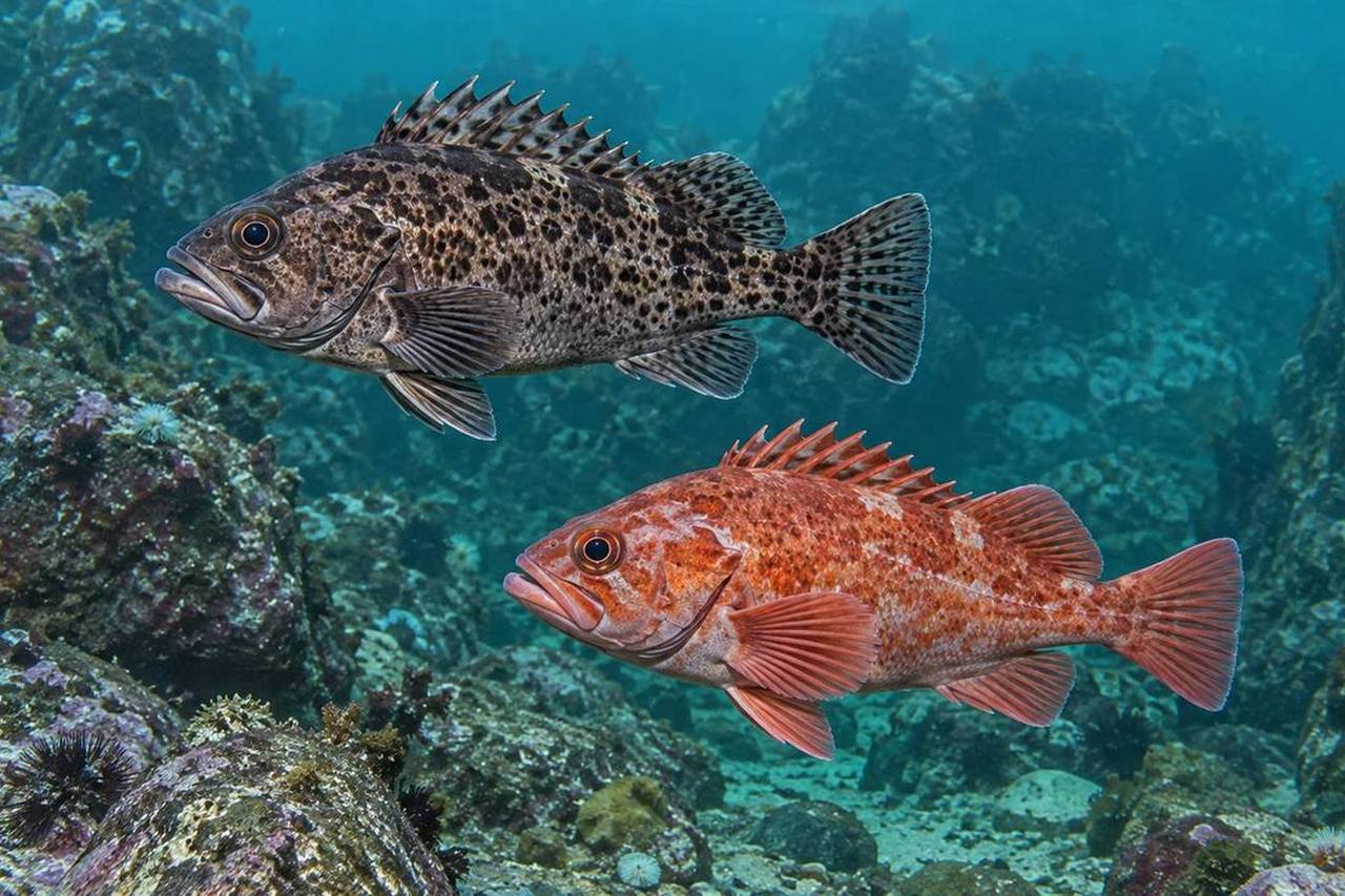 Blackspotted And Rougheye Rockfish
