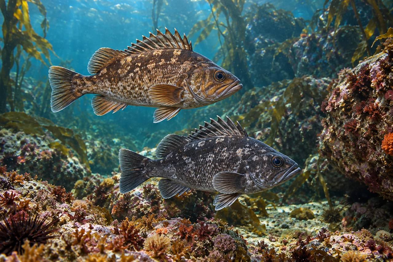 Dusky And Dark Rockfish