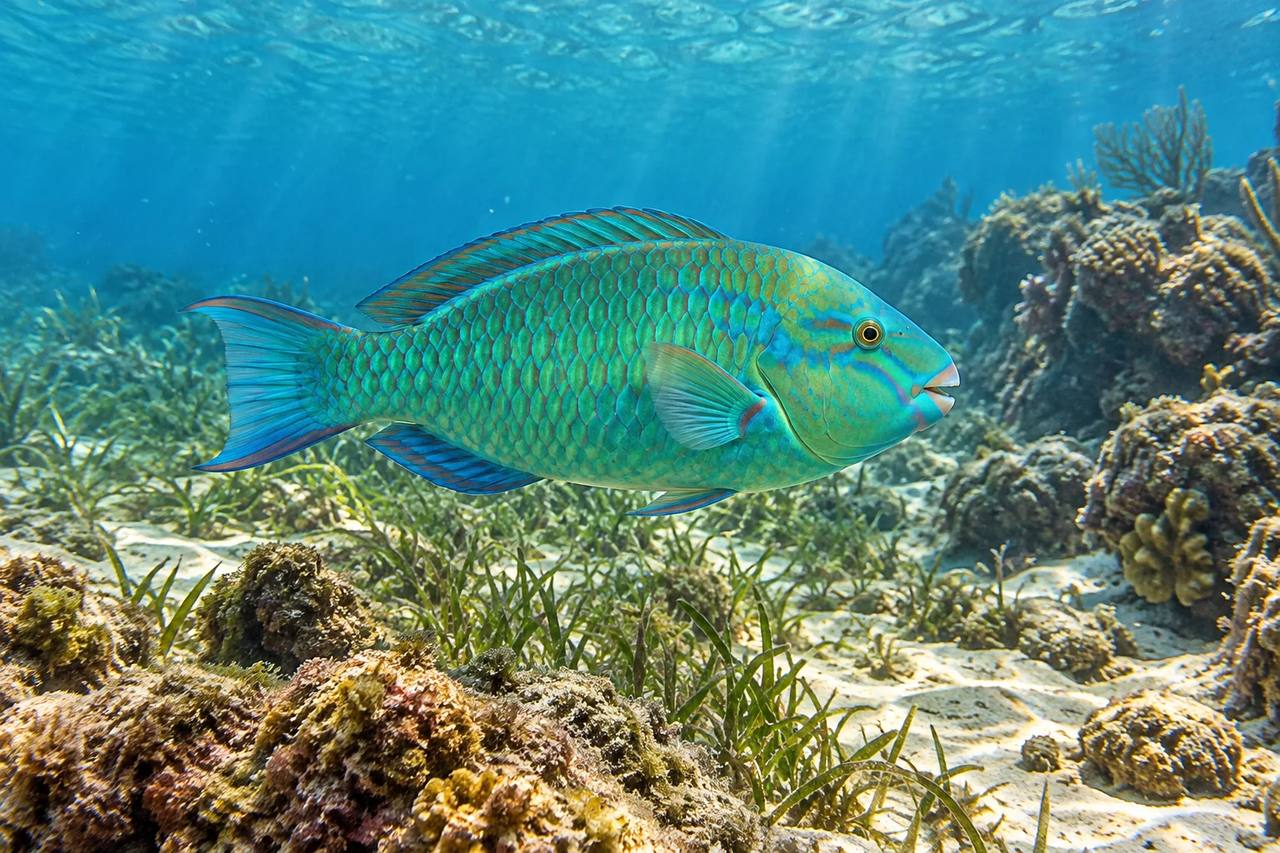 Emerald Parrotfish