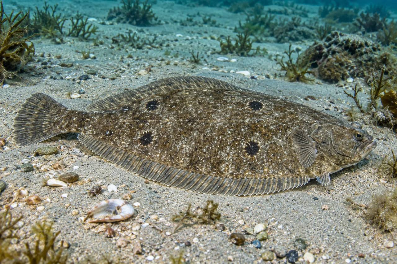 American Fourspot Flounder